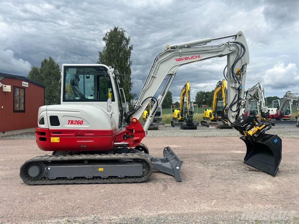 Takeuchi TB260 Mini excavators < 7t (Mini diggers)