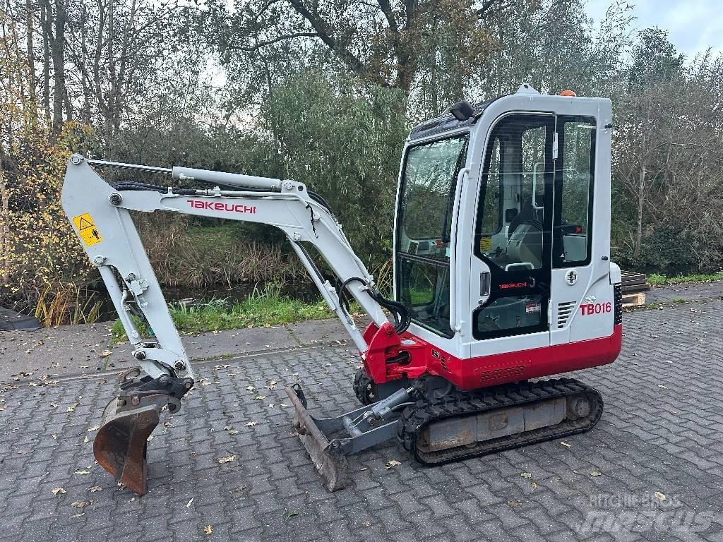 Takeuchi TB 016 Mini excavators < 7t (Mini diggers)