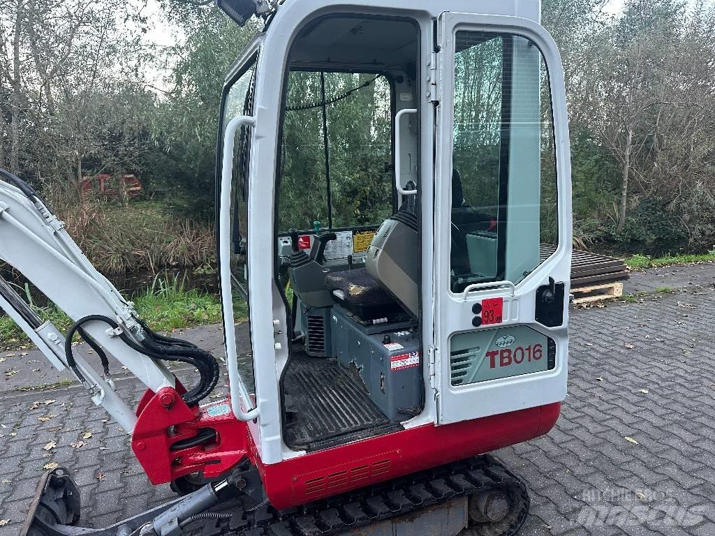 Takeuchi TB 016 Mini excavators < 7t (Mini diggers)