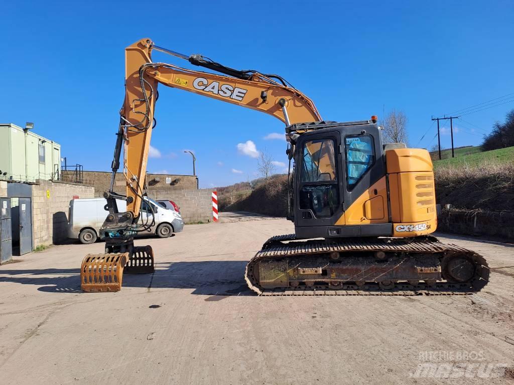 CASE CX145D SR Crawler excavators