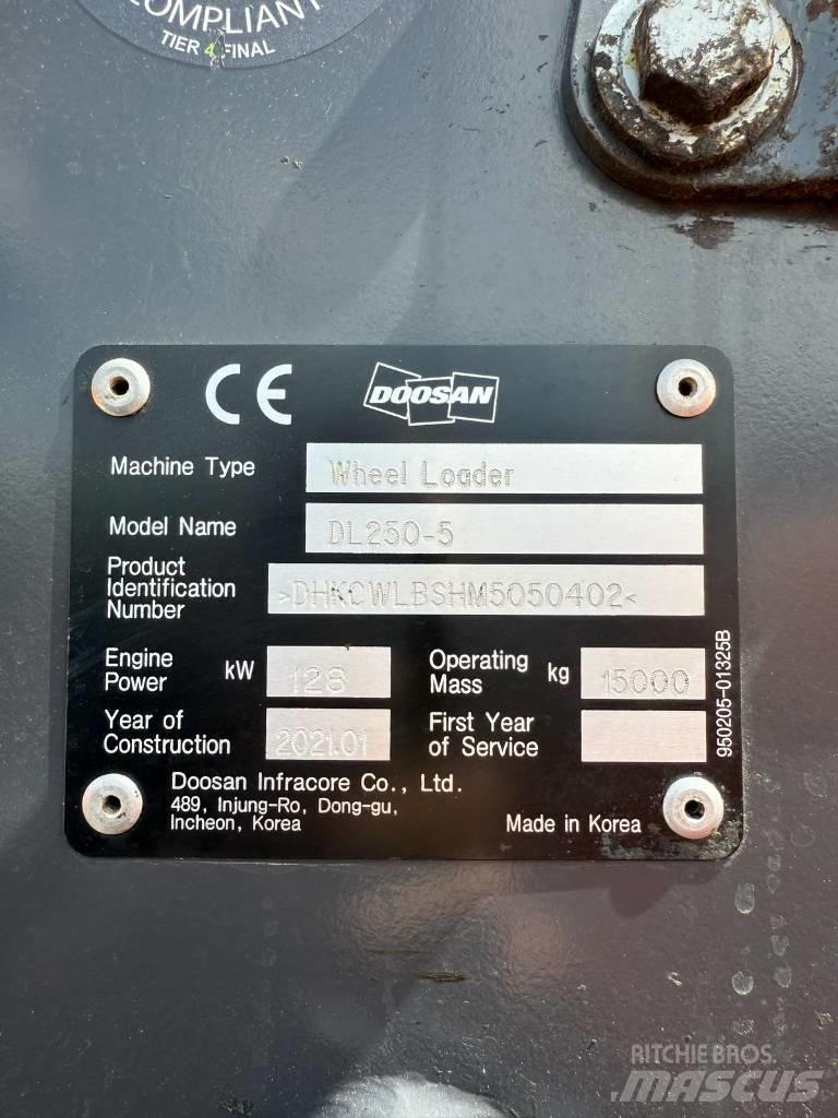 Doosan DL 250-5 Wheel loaders