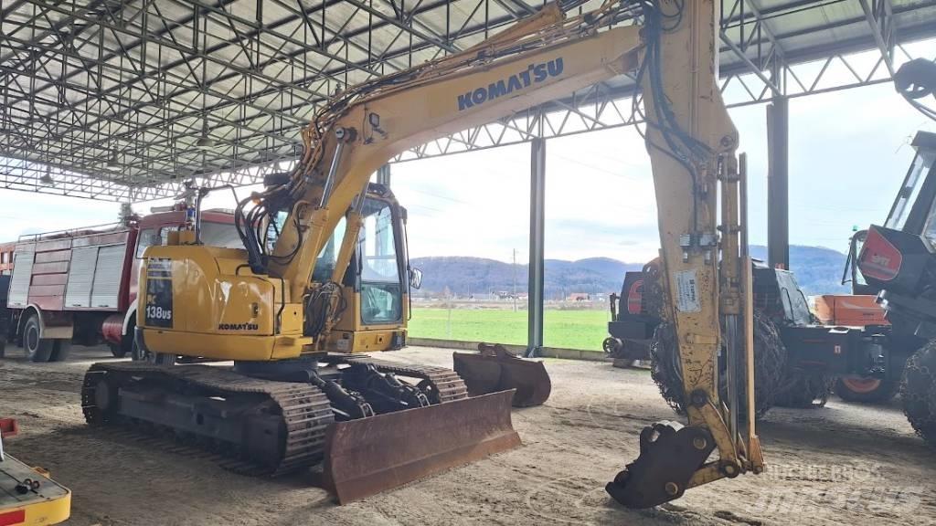 Komatsu 138US-8 Crawler excavators