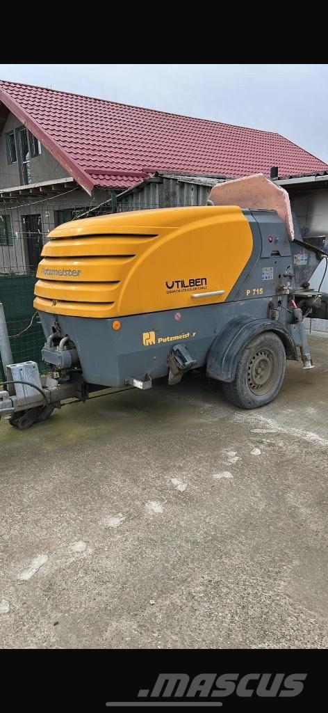 Putzmeister P 715 TD Concrete pumps