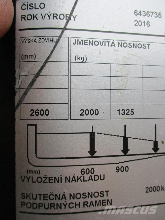 BT SPE 200L Low lift with platform