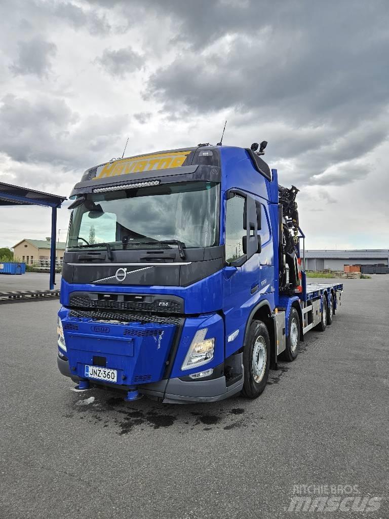 Volvo FM 500 Truck mounted cranes