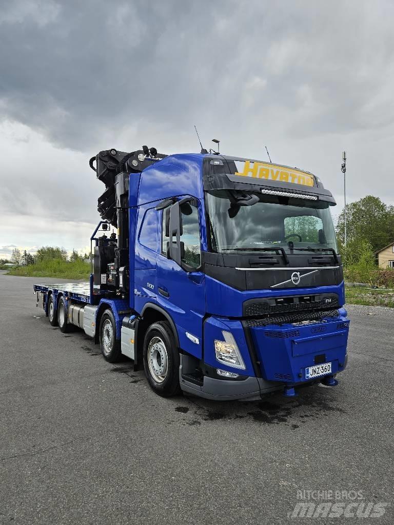 Volvo FM 500 Truck mounted cranes