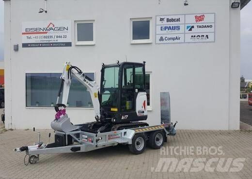 Bobcat E17 Mini excavators < 7t (Mini diggers)