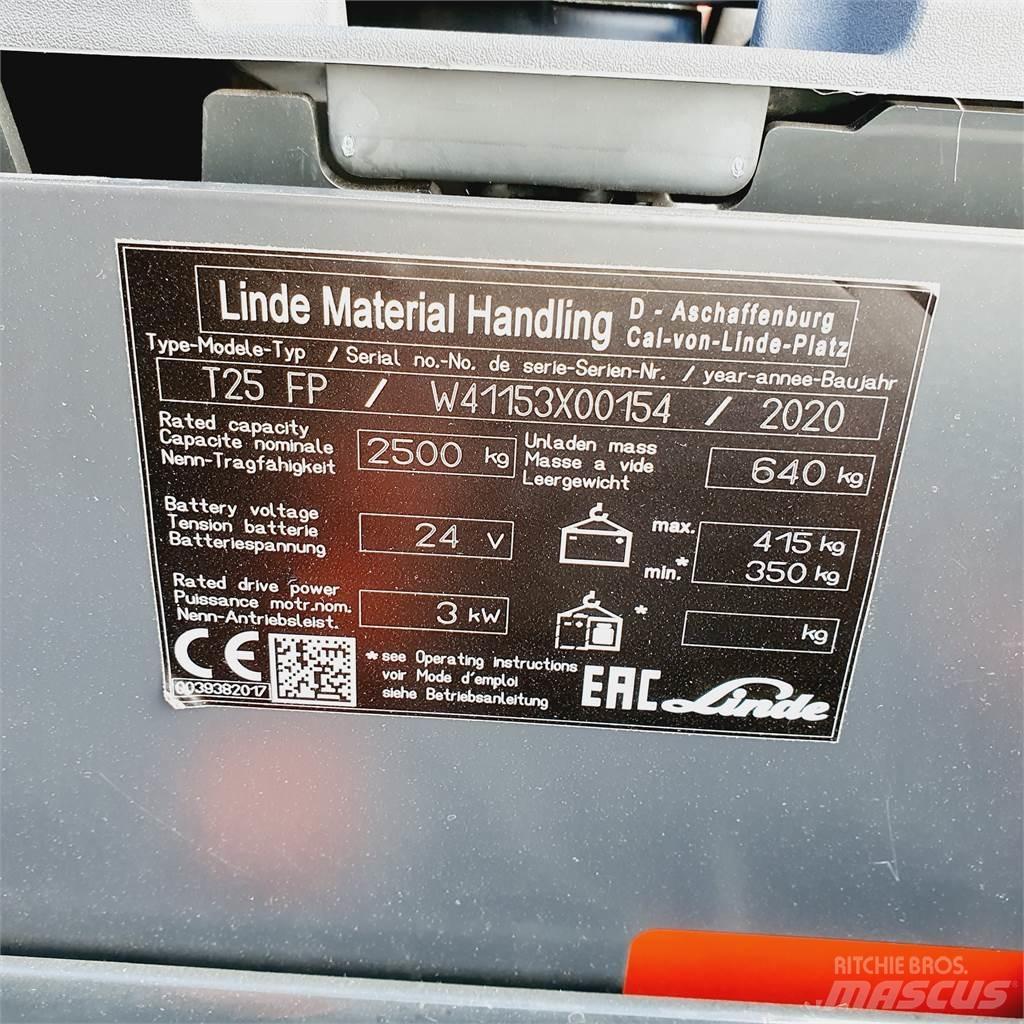 Linde T25FP Low lifter