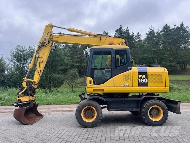 Komatsu PW 160 ES-7K Wheeled excavators