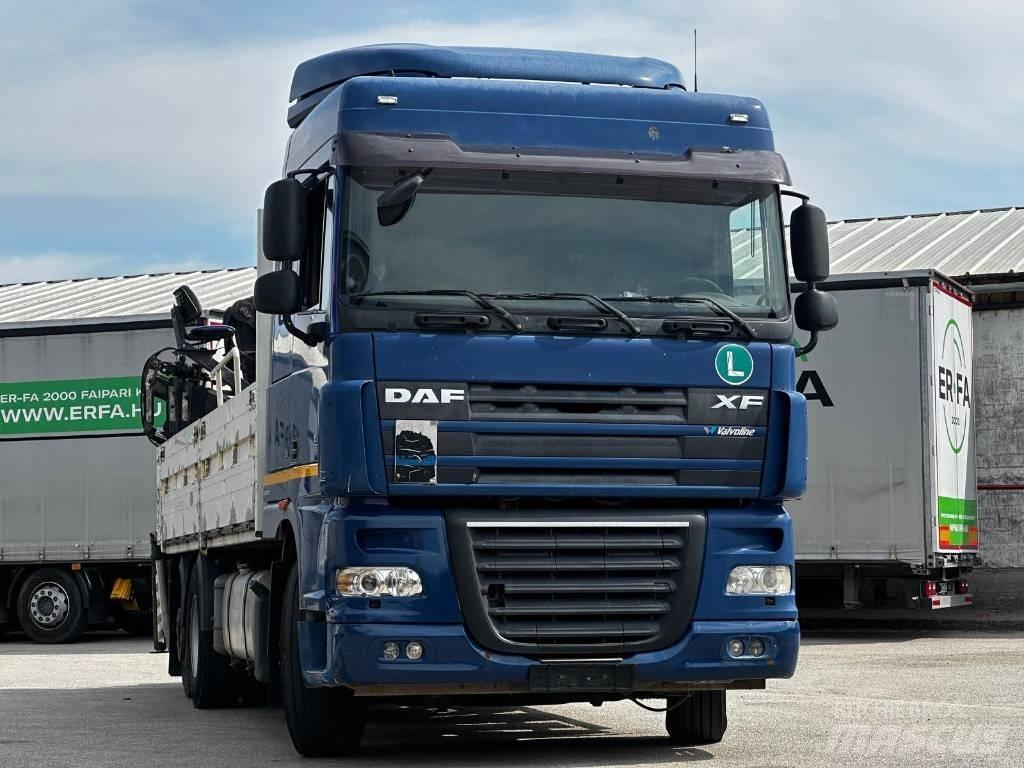 DAF XF 105.460 Truck mounted cranes