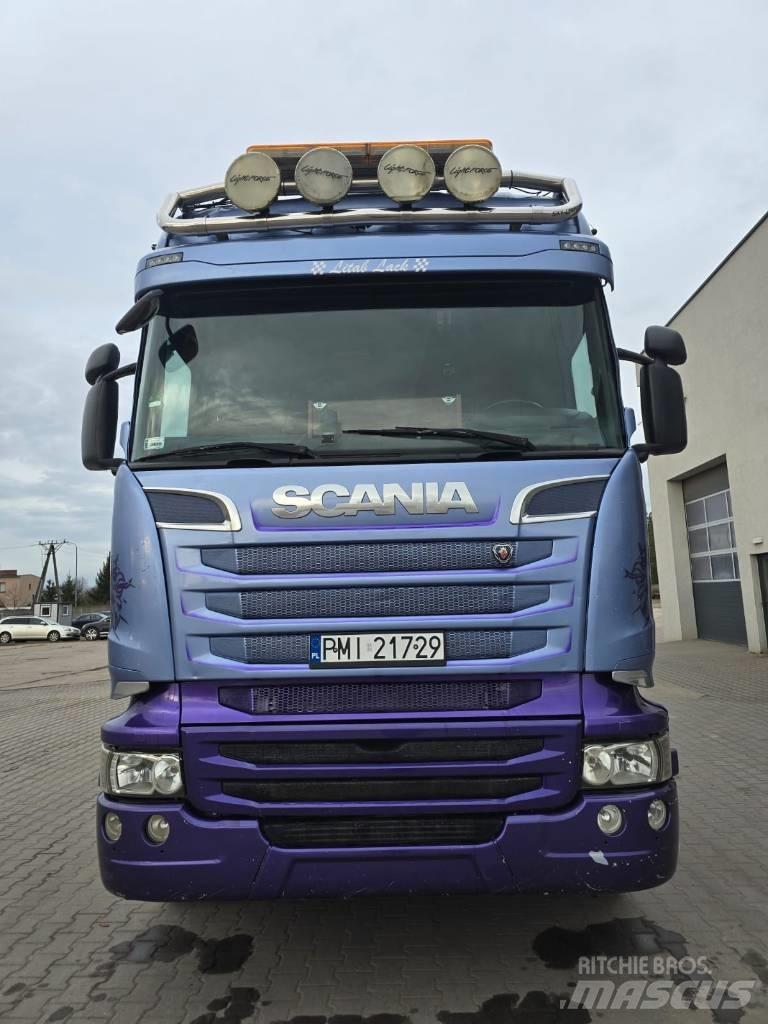 Scania R 580 Timber trucks
