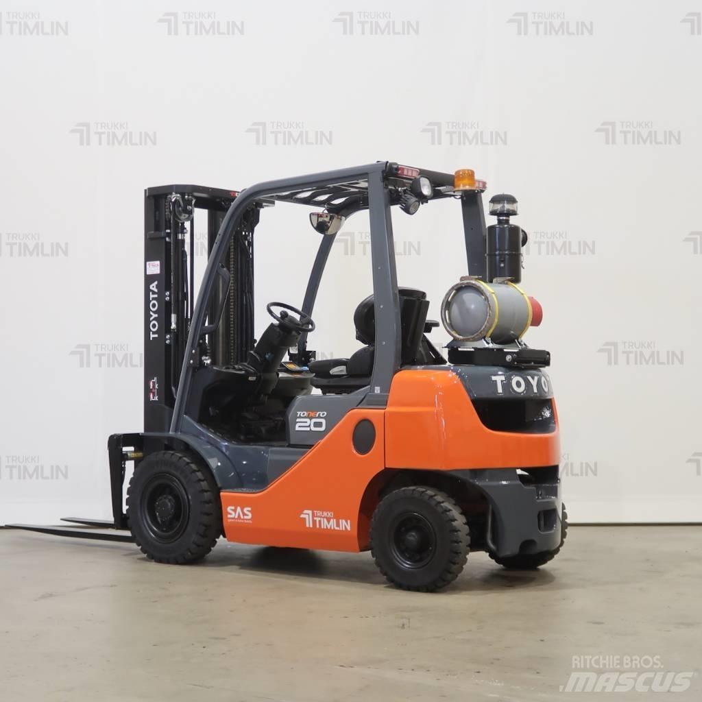 Toyota 02-8FGF20 LPG trucks