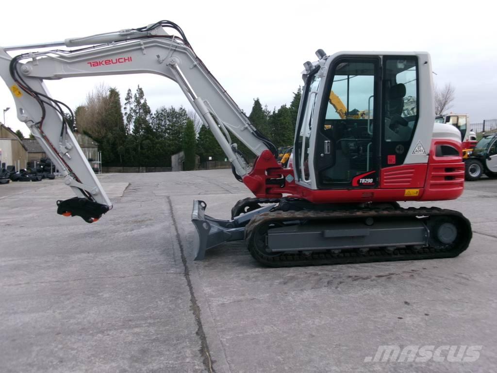 Takeuchi TB 290 Mini excavators  7t - 12t