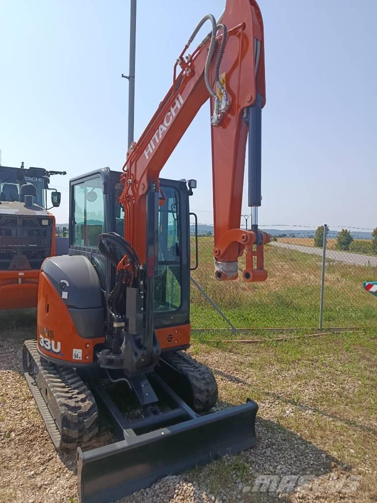 Hitachi ZX33U Crawler excavators