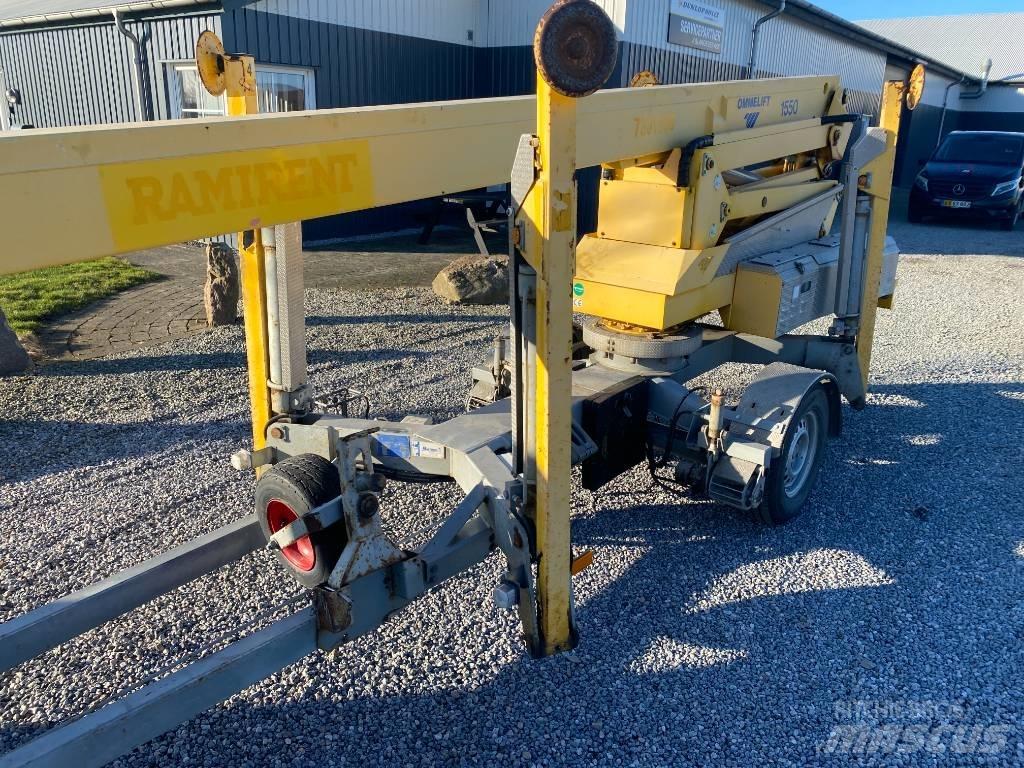 Omme 1550 EBZX Trailer mounted platforms