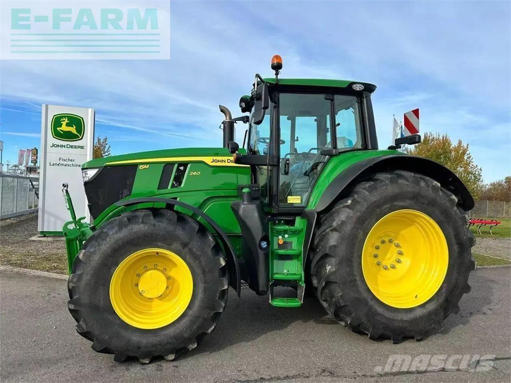 John Deere 6m 240 Tractors