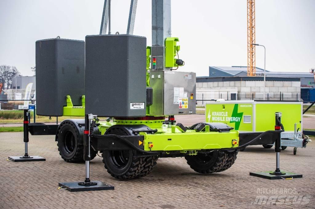  Kraxcle W27 Self-erecting cranes