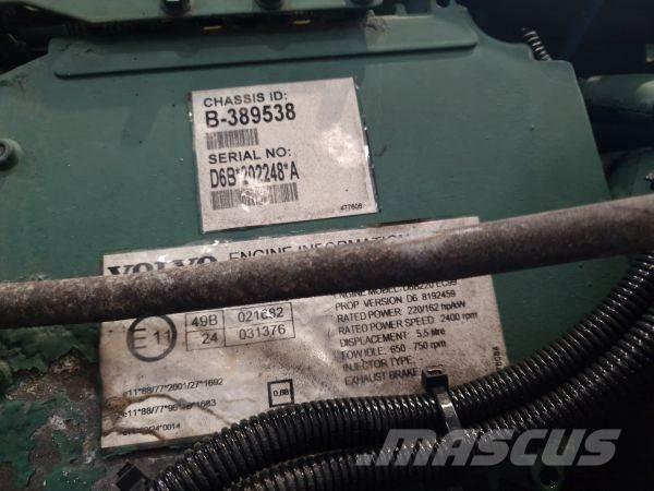 Volvo D6B220 EC09 Engines