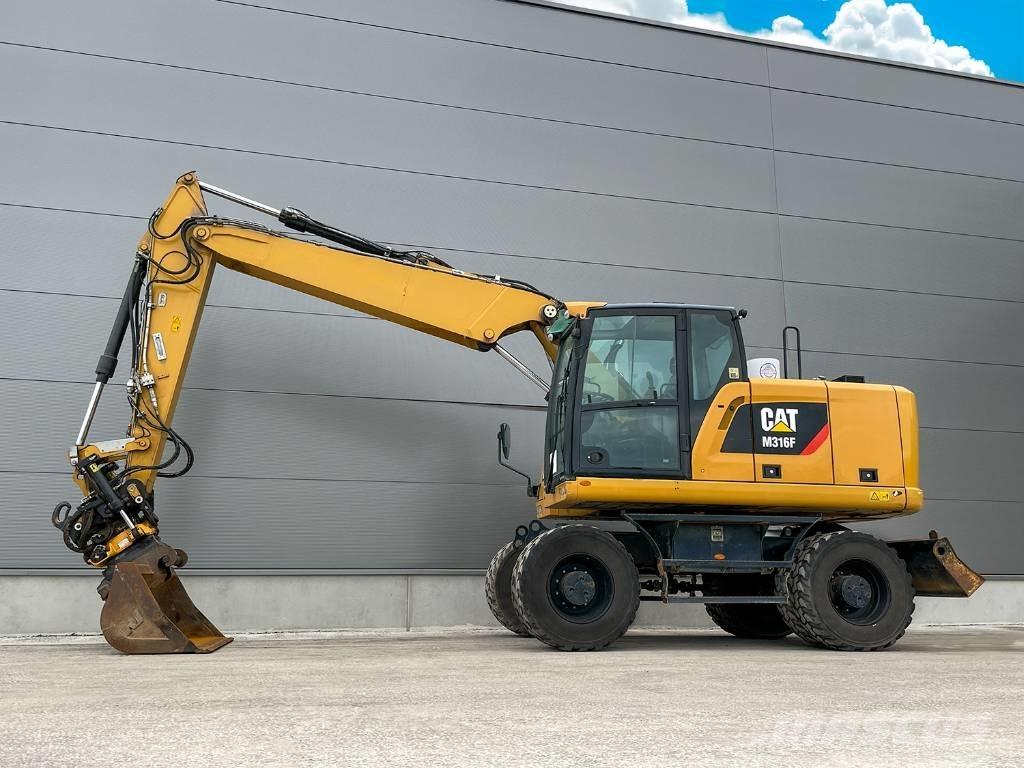 CAT M316F Wheeled excavators