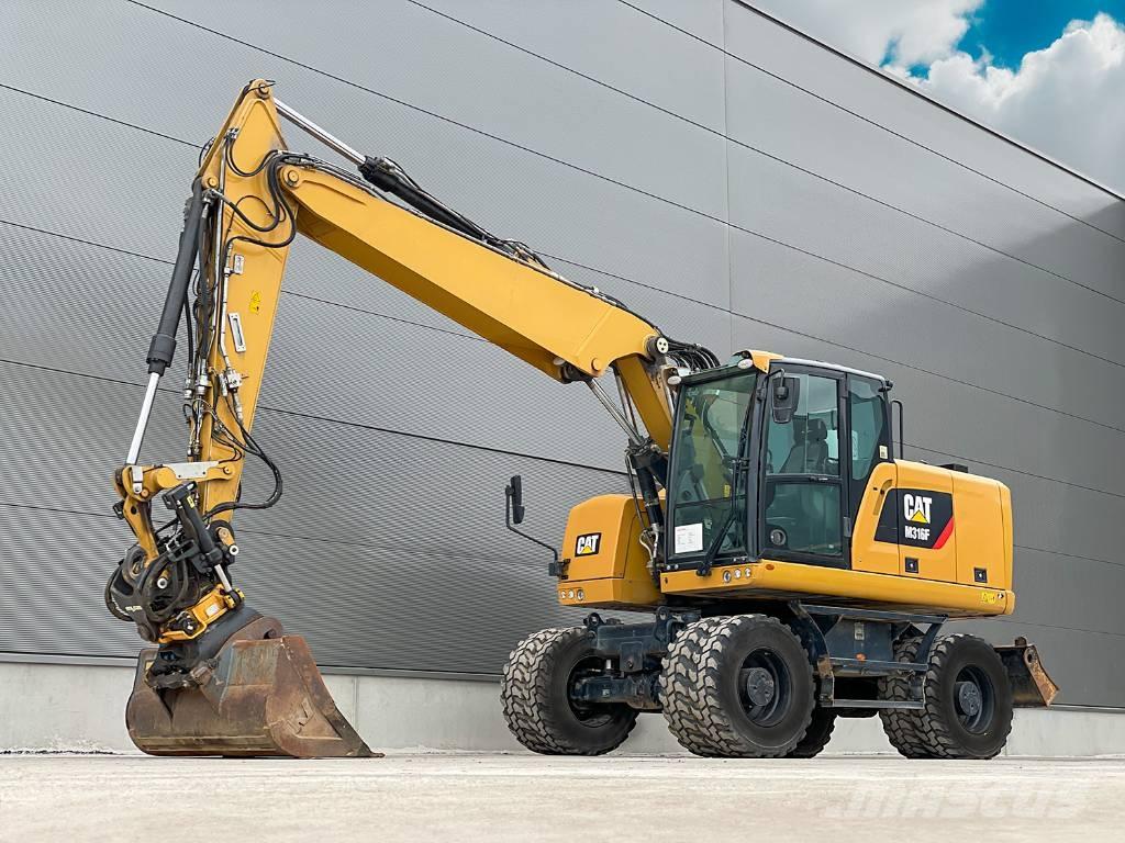 CAT M316F Wheeled excavators