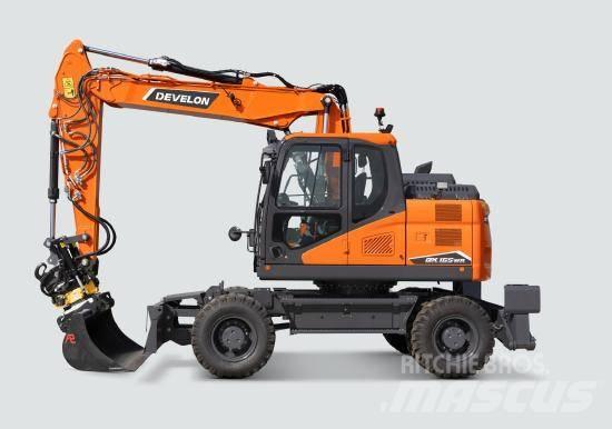 Develon DX 165 WR-7 Wheeled excavators