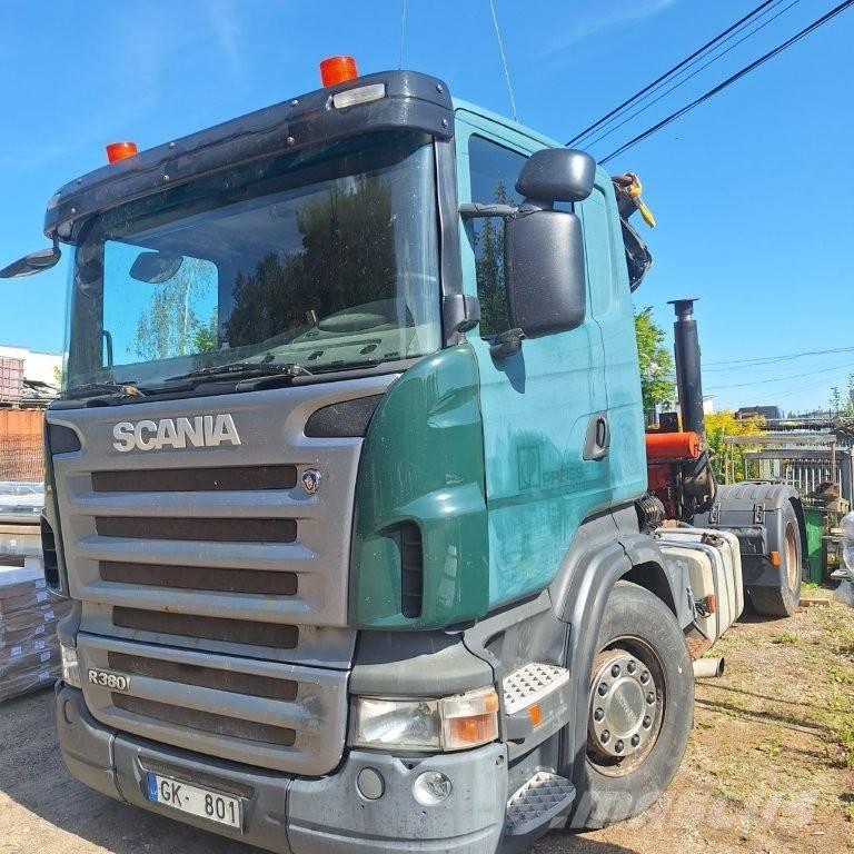 Scania R 380 Truck mounted cranes