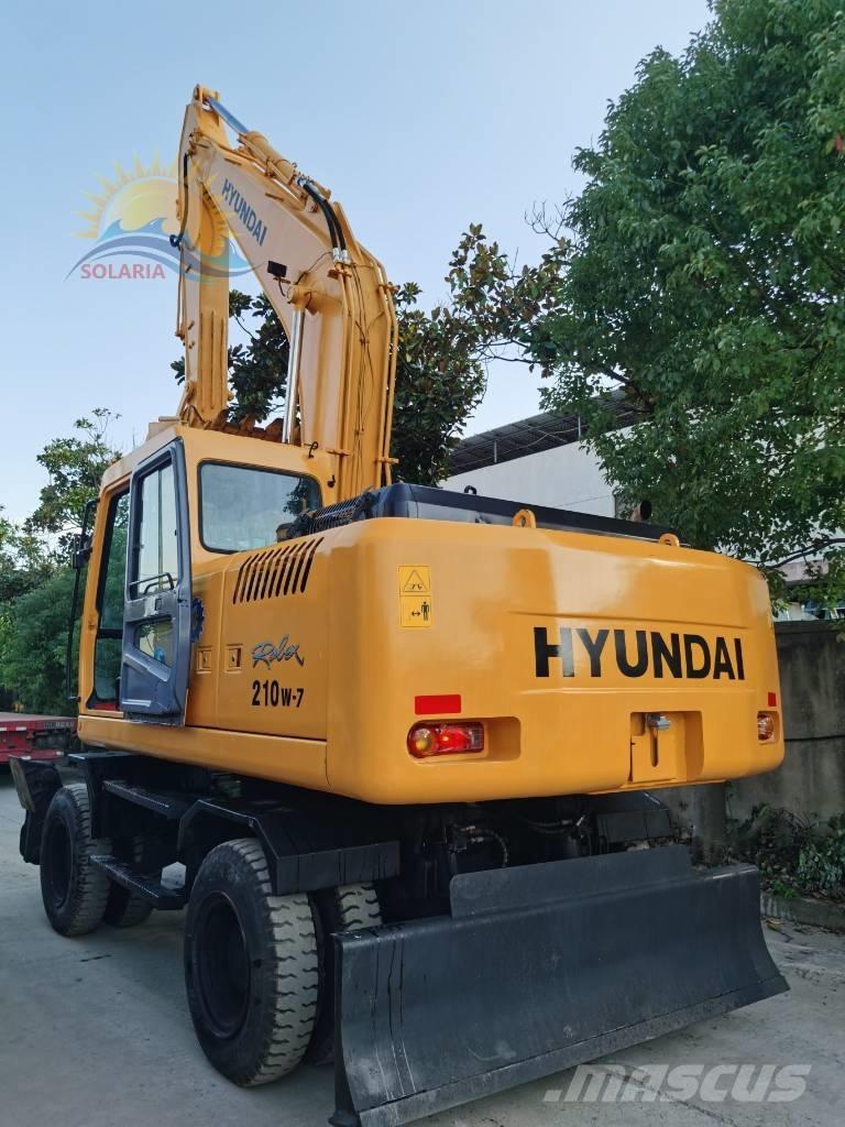 Hyundai robex 210w-7 Wheeled excavators
