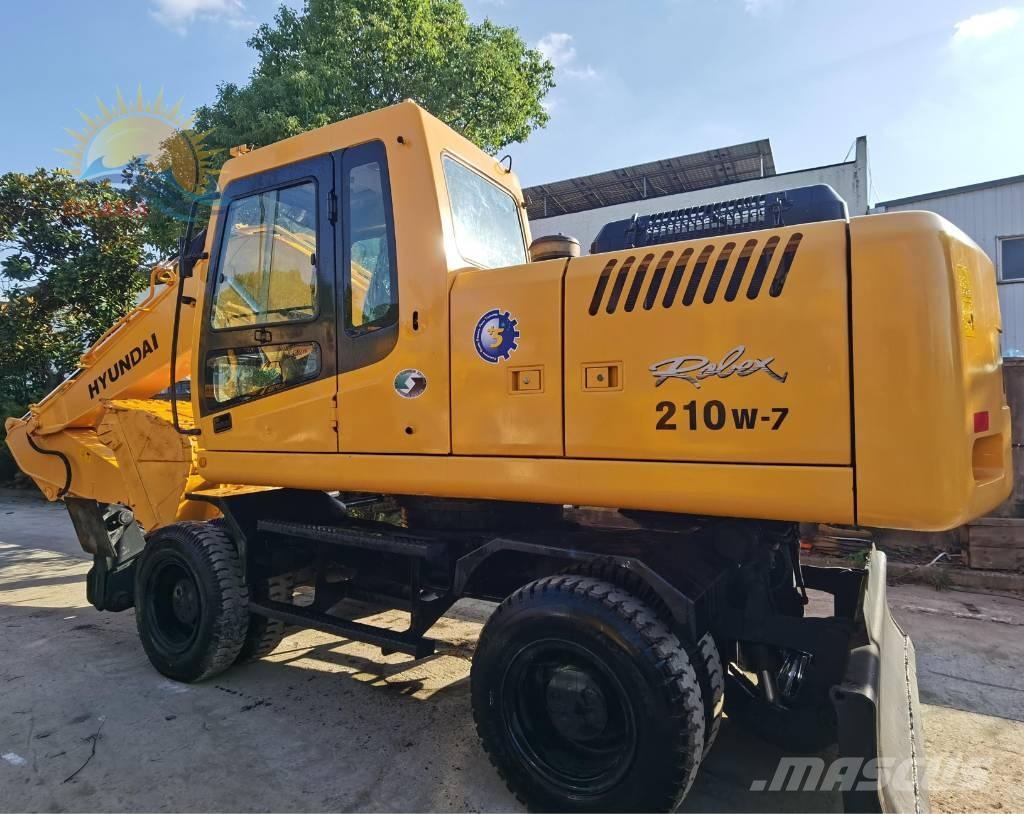 Hyundai robex 210w-7 Wheeled excavators