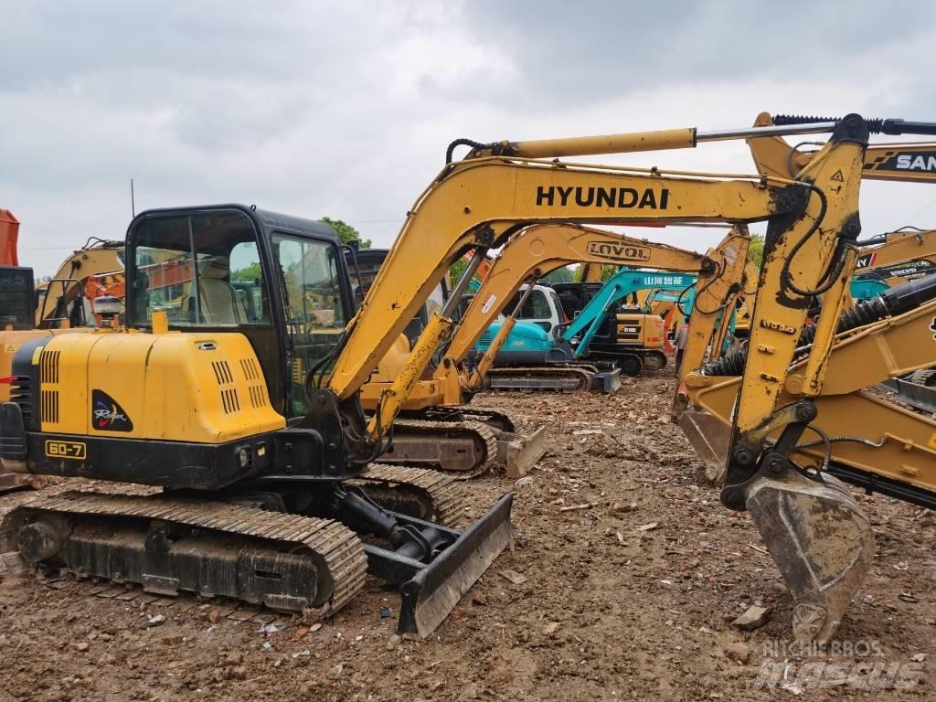 Hyundai R60 Crawler excavators