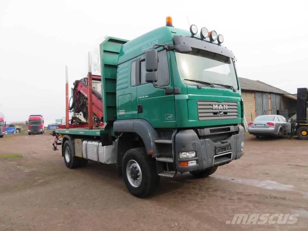 MAN TGA 18.360 Timber trucks