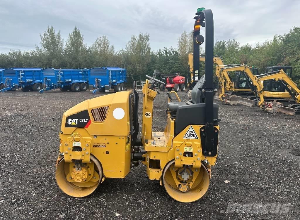 CAT CB 1.7 Twin drum rollers