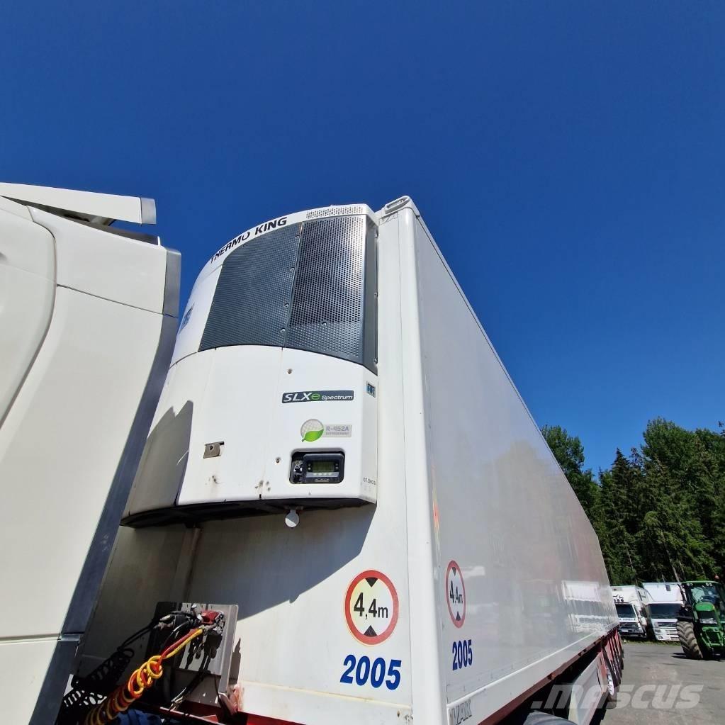 VAK 19,6m PV-5-54 Temperature controlled semi-trailers