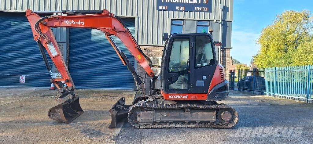 Kubota KX 080-4 Mini excavators  7t - 12t