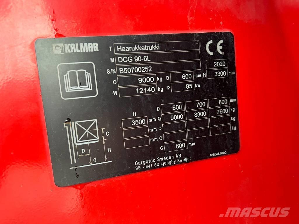 Kalmar DCG90-6L Diesel trucks