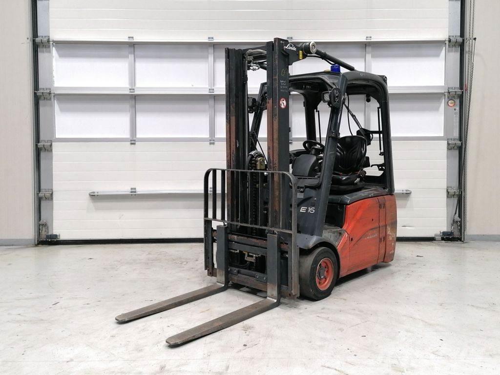 Linde E16C-01 Electric forklift trucks