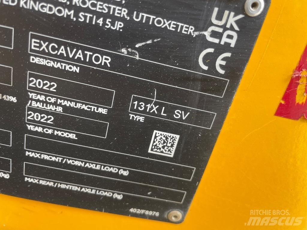 JCB 131 X Crawler excavators