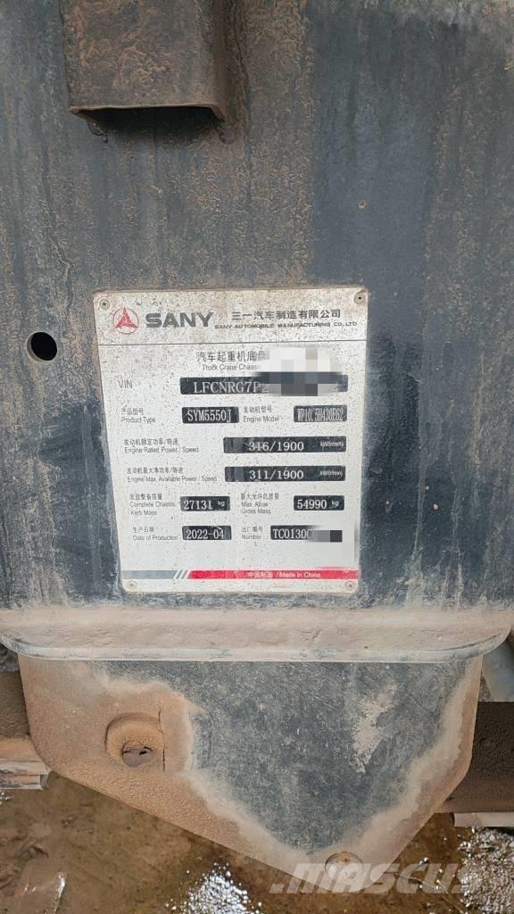 Sany STC1300C8 All terrain cranes