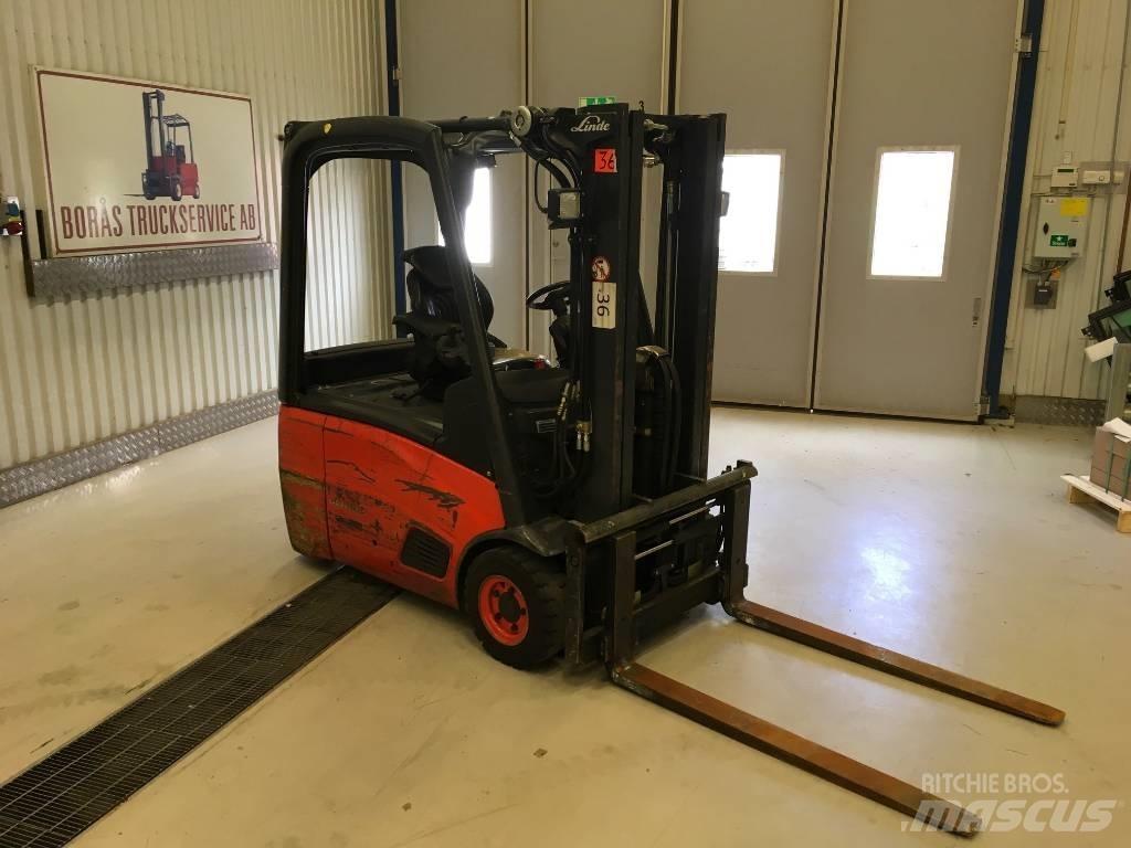 Linde E16 Electric forklift trucks