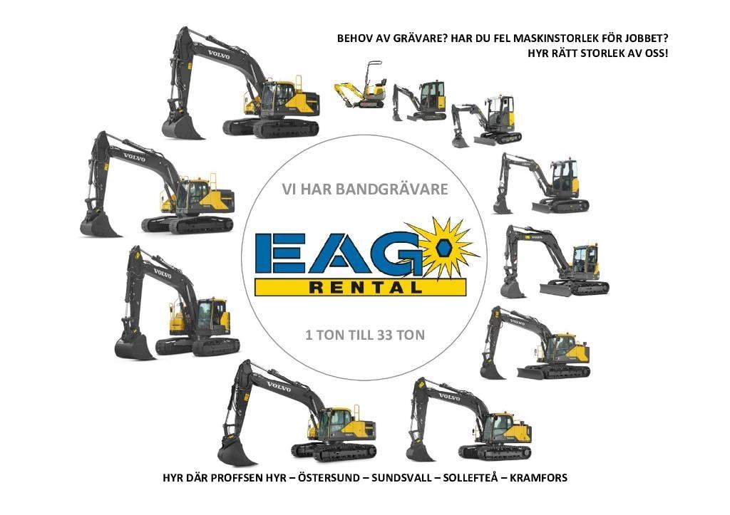 Volvo EC250EL Crawler excavators