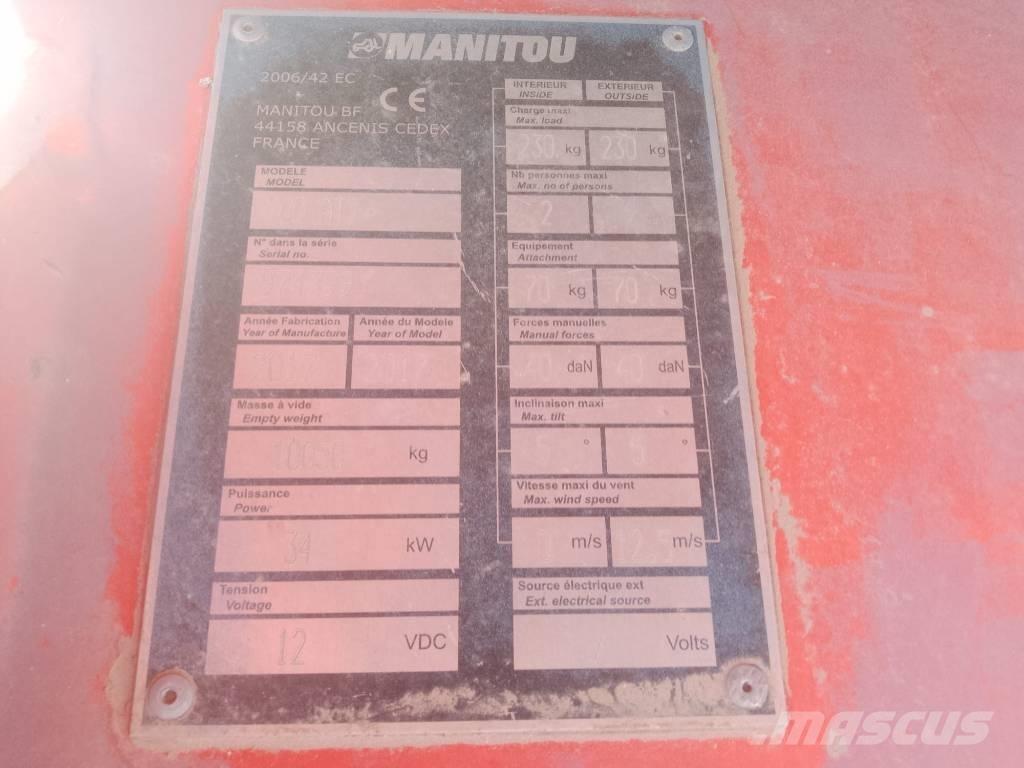 Manitou 200 ATJ Articulated boom lifts