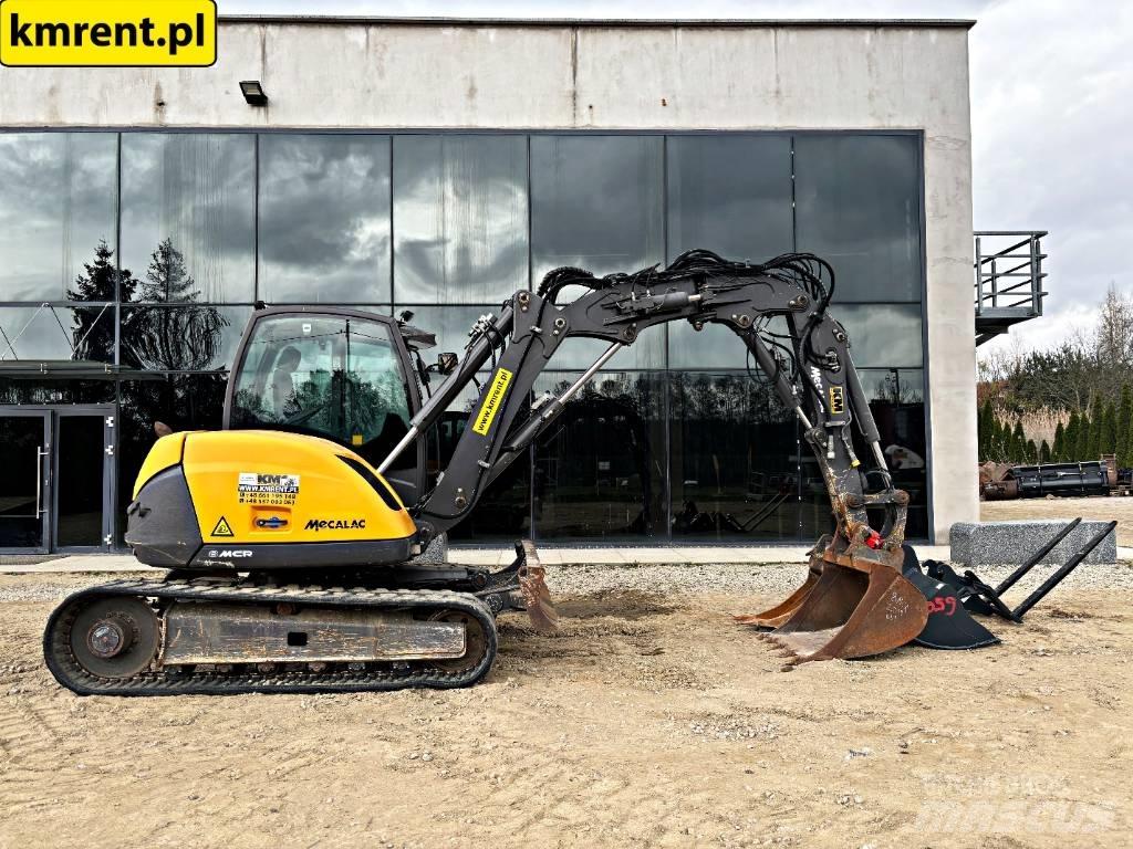 Mecalac 8 M CR Mini excavators  7t - 12t