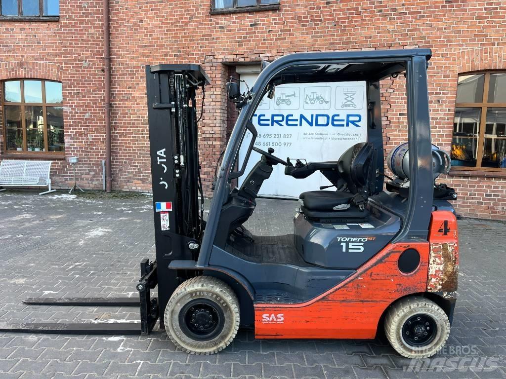 Toyota 8FG15F LPG trucks