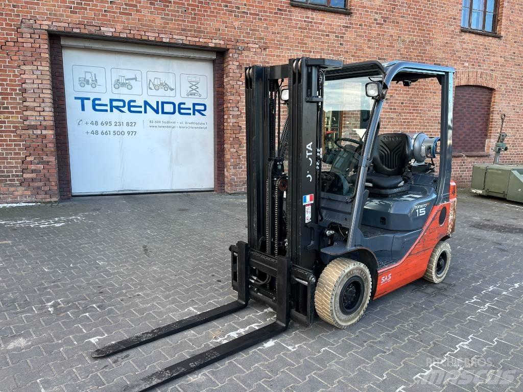Toyota 8FG15F LPG trucks