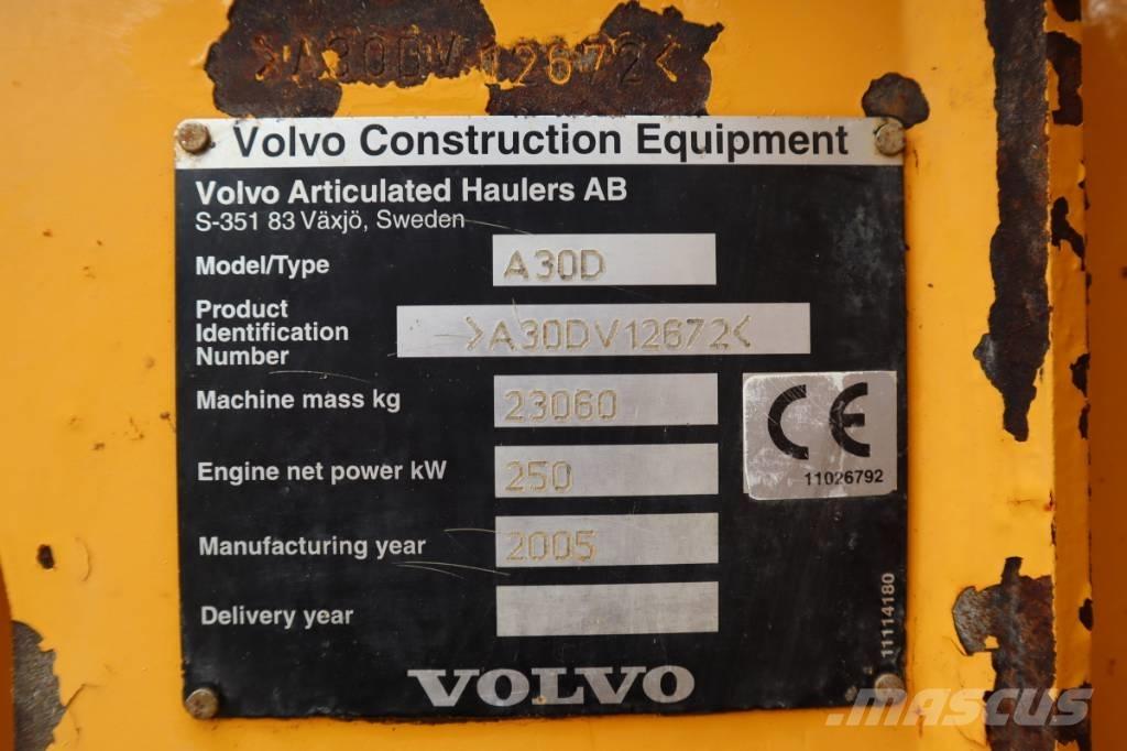 Volvo A 30 D Articulated Haulers