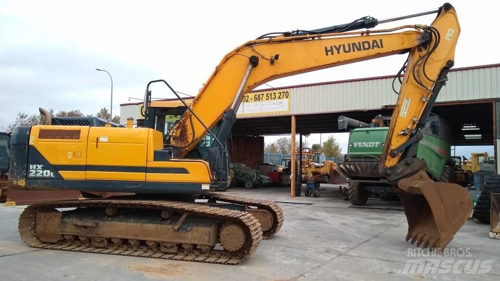 Hyundai HX 220 L Crawler excavators