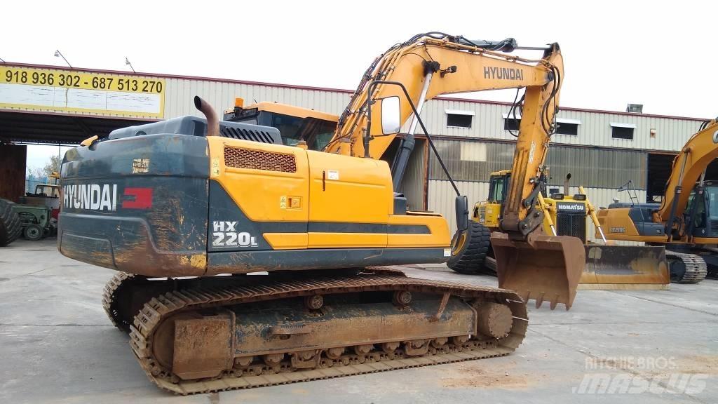 Hyundai HX 220 L Crawler excavators