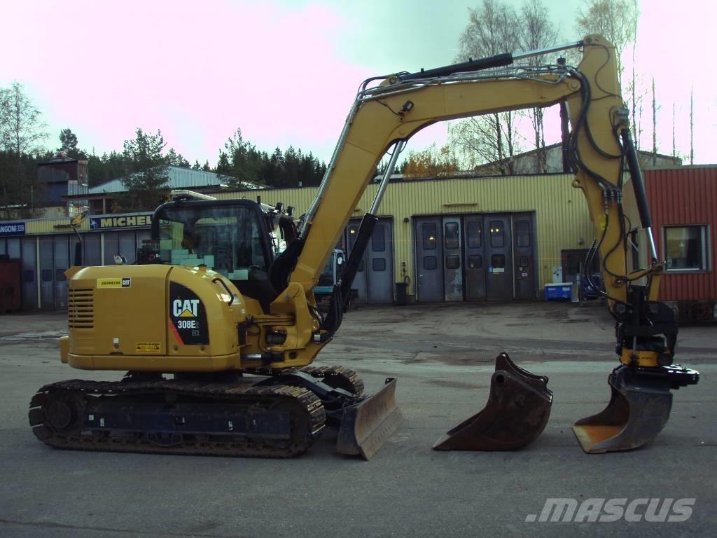 CAT 308 E 2 CR Mini excavators  7t - 12t