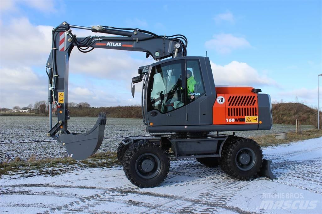 Atlas 140W Wheeled excavators