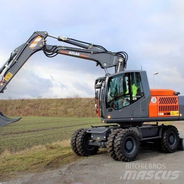 Atlas 150W Wheeled excavators