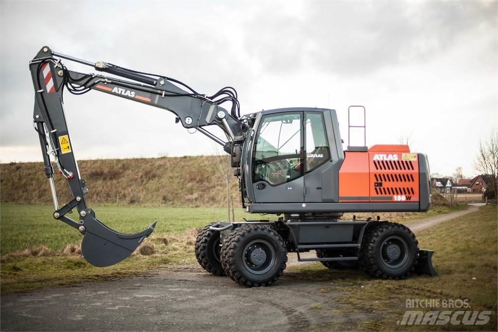 Atlas 150W Wheeled excavators